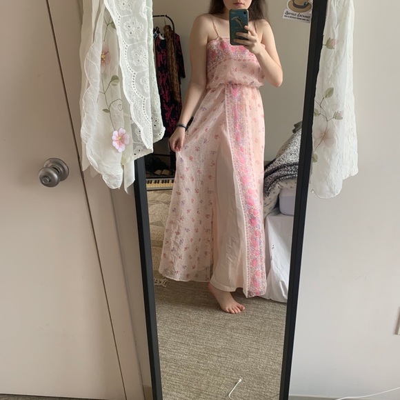 Neiman marcus ‘70s Floral Gown - Picture 4 of 10